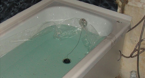 Установкой акрилового вкладыша | Гаджиево